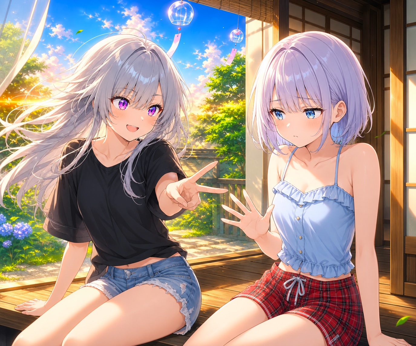 負けた方がご飯当番！（FENRIRちゃん、BEHIMOTHちゃん）