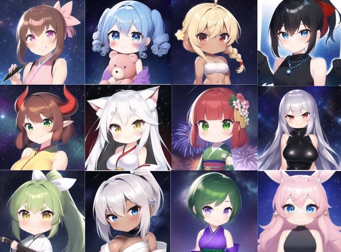 ちびクノイチガールズ