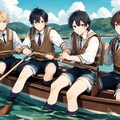 青春なボートを漕ぐ男性達！！（12枚） 3枚目