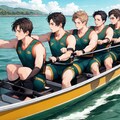 青春なボートを漕ぐ男性達！！（12枚） 12枚目