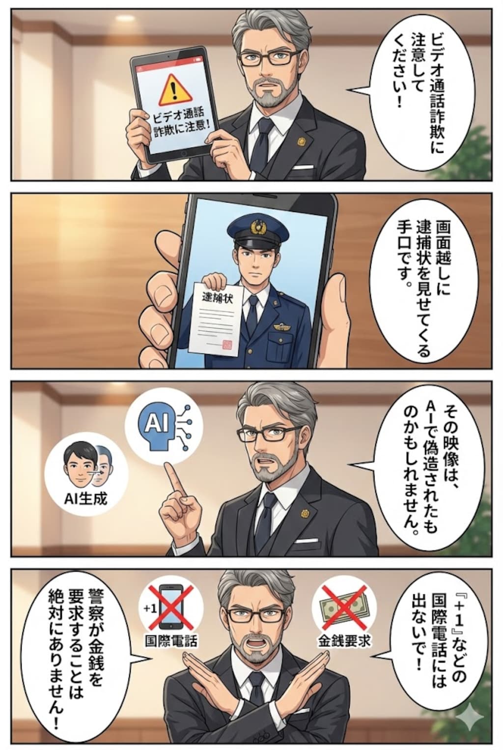 毎日漫画5時　法律・詐欺ニュース