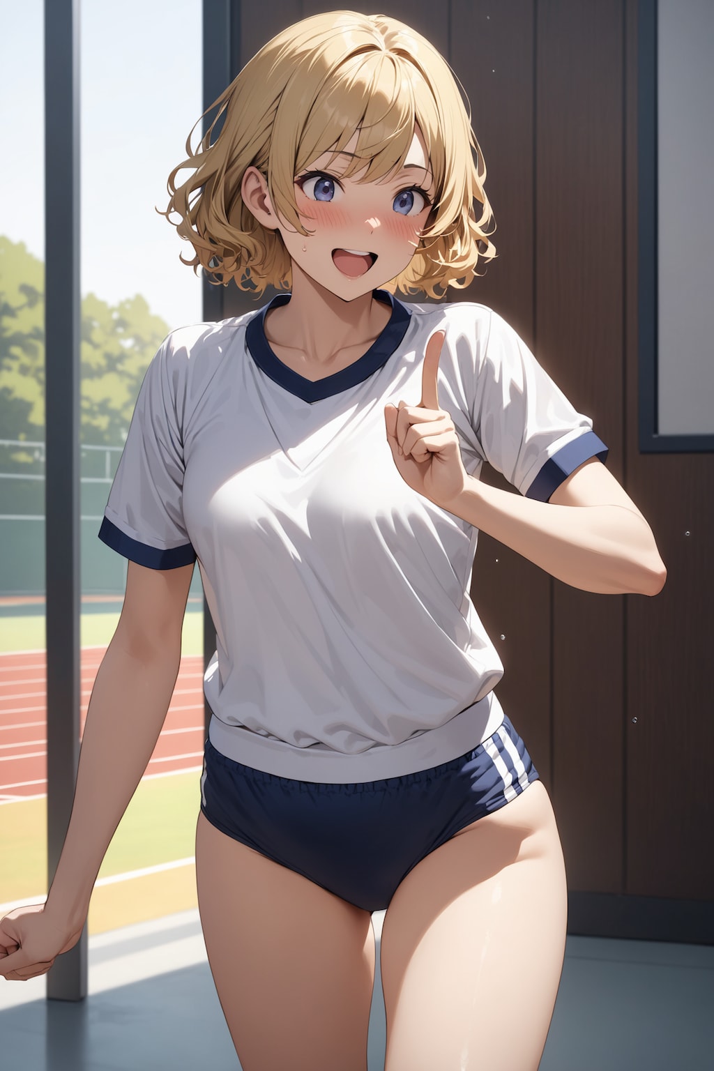 ブルマで体育 Y619