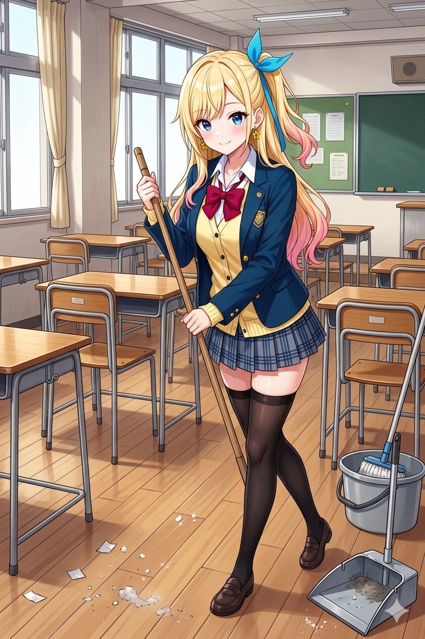 美化委員のナミちゃん