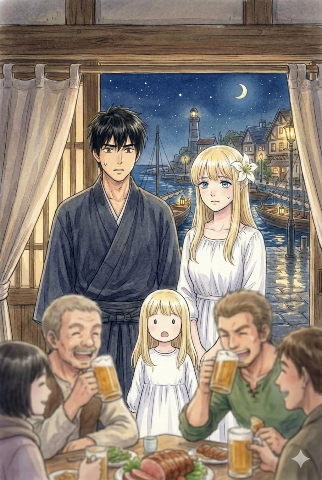 縁あって異国で出会った同胞だ。助け合おうじゃないか