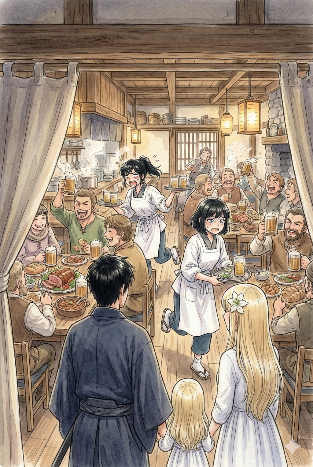 縁あって異国で出会った同胞だ。助け合おうじゃないか