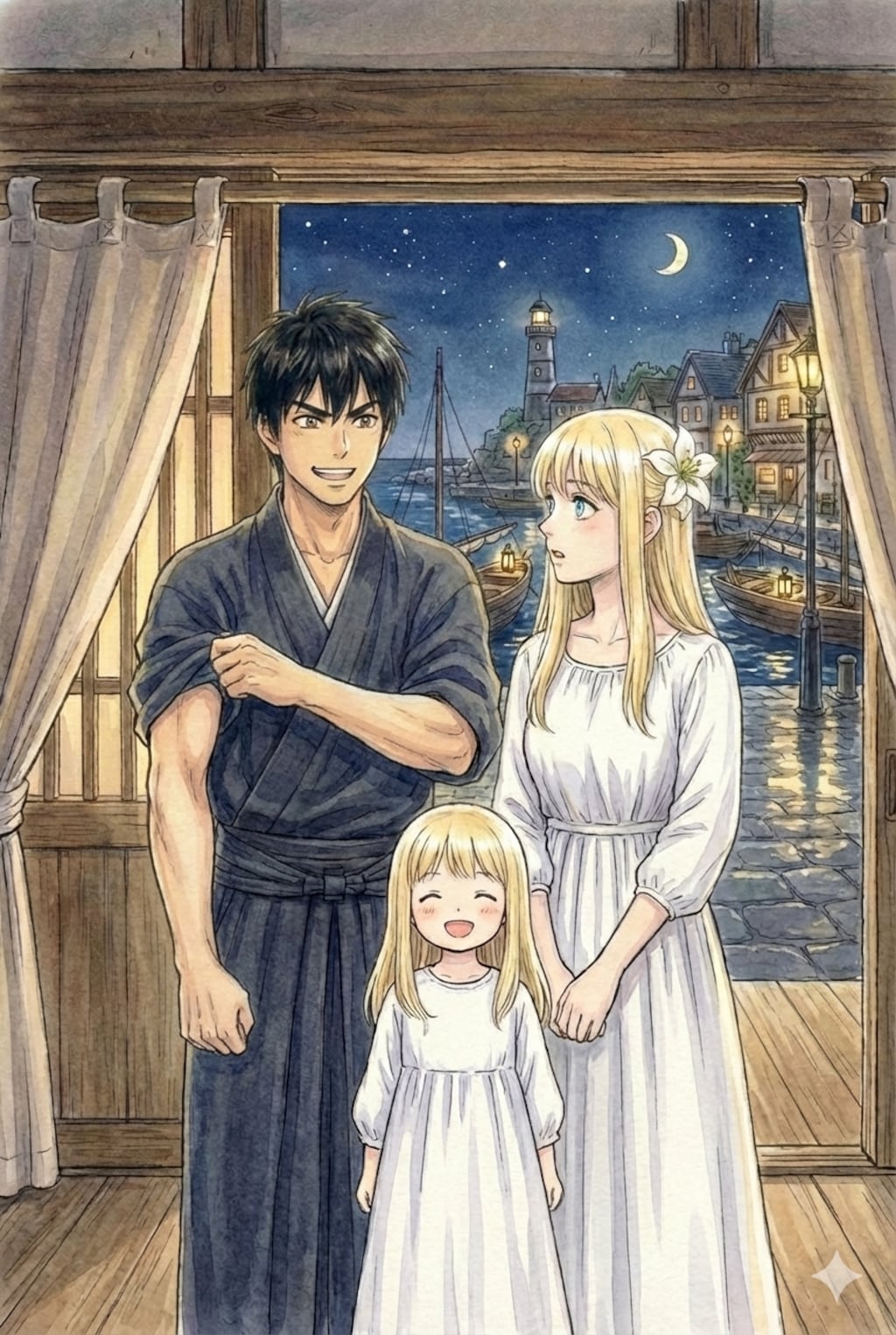 縁あって異国で出会った同胞だ。助け合おうじゃないか