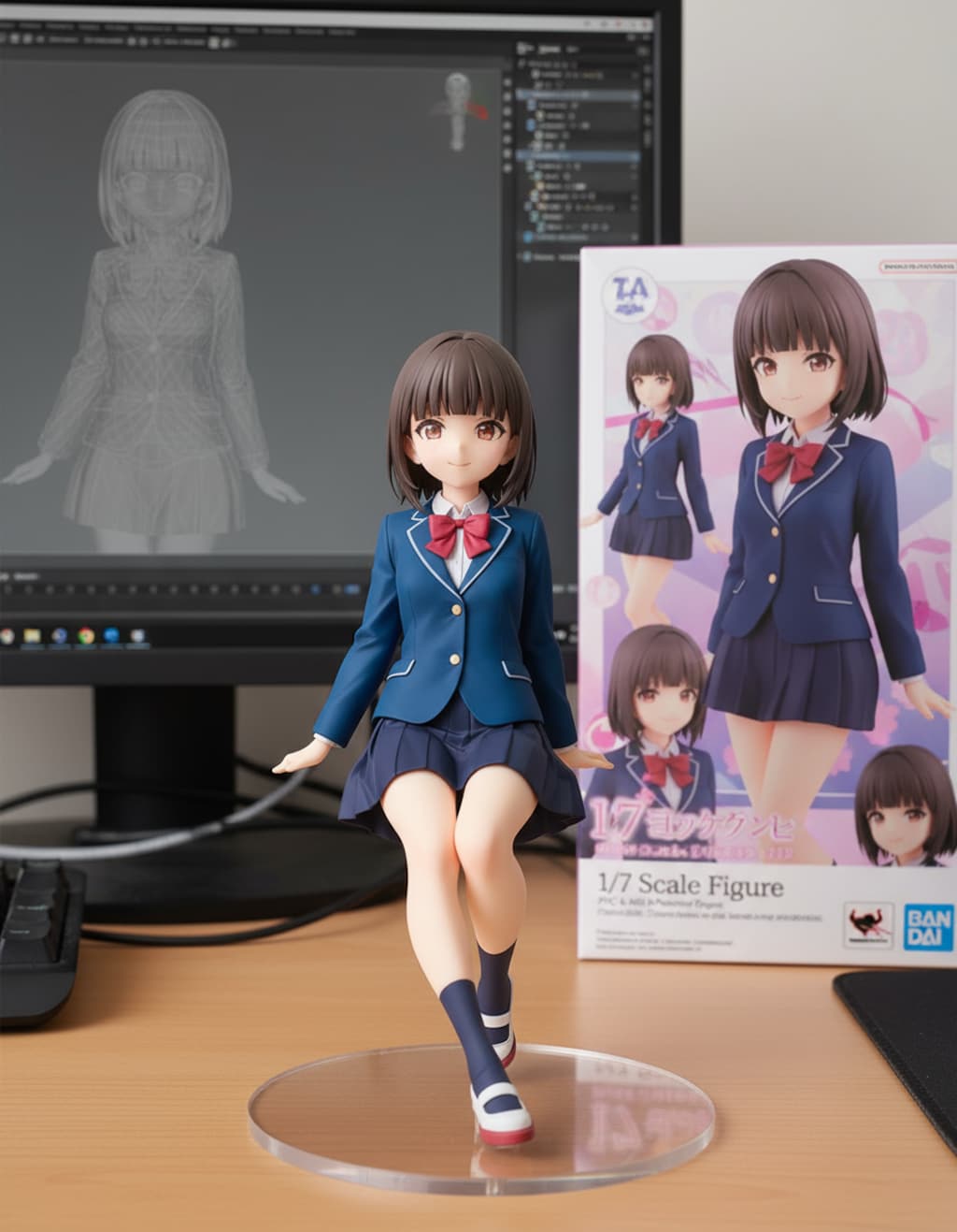 いつもの子限定フィギュア。