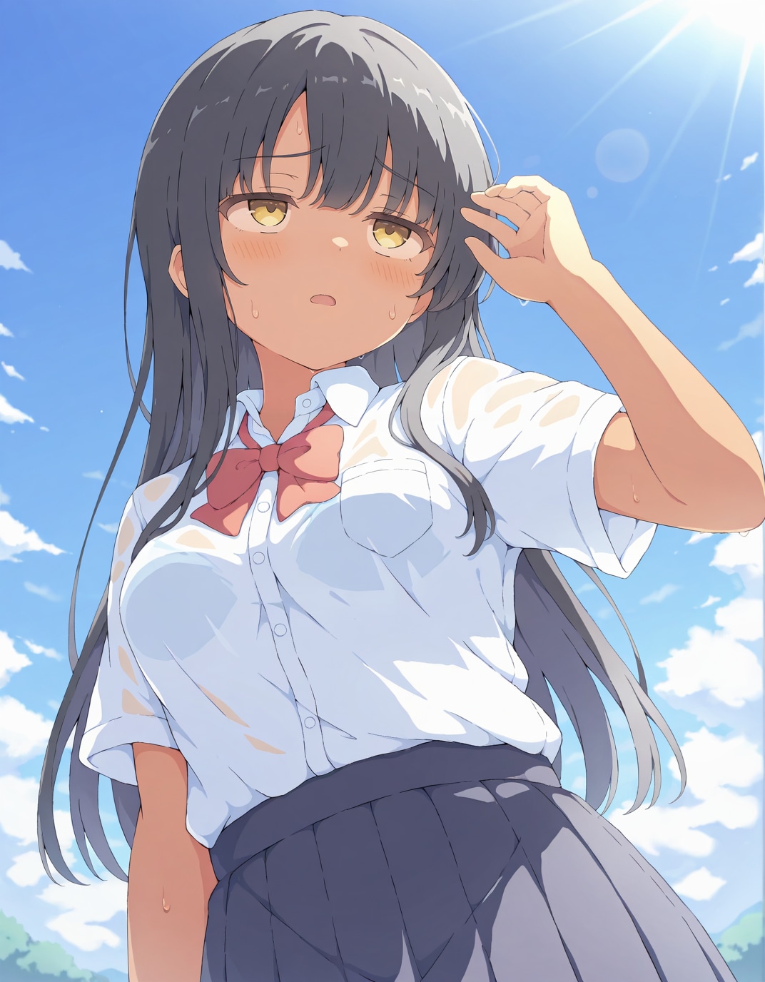 暑い