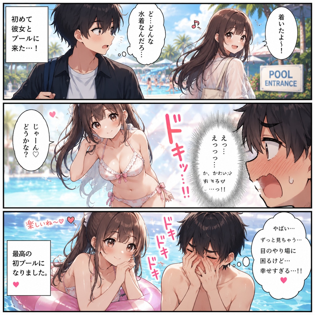 プールデート
