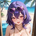 ビキニでリゾート 2枚目