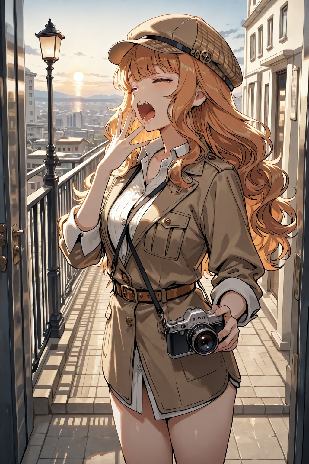 寝起きの探偵さん | の人気AIイラスト・グラビア