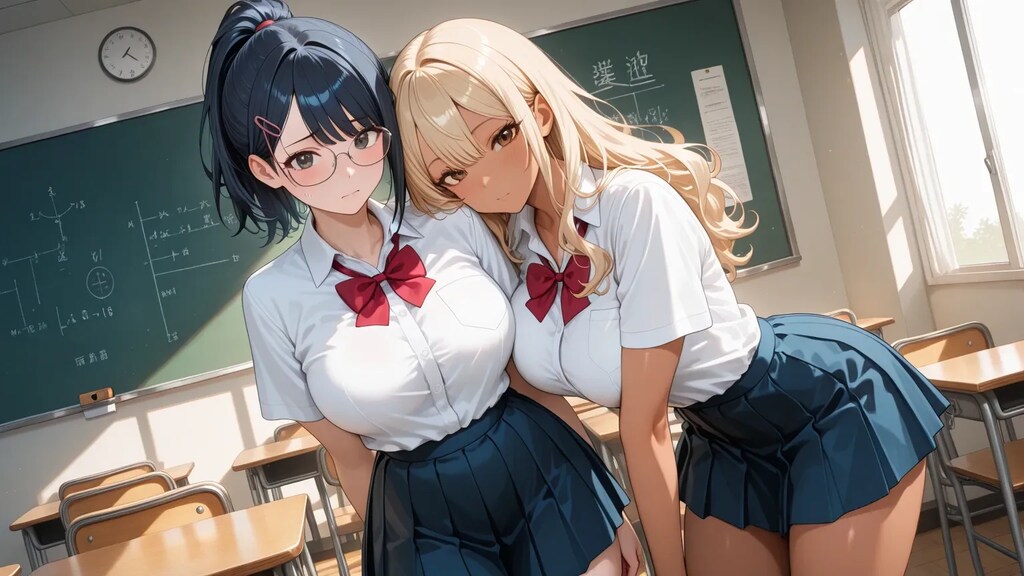 幼馴染だけど最近疎遠なYuiちゃんとSayaちゃん