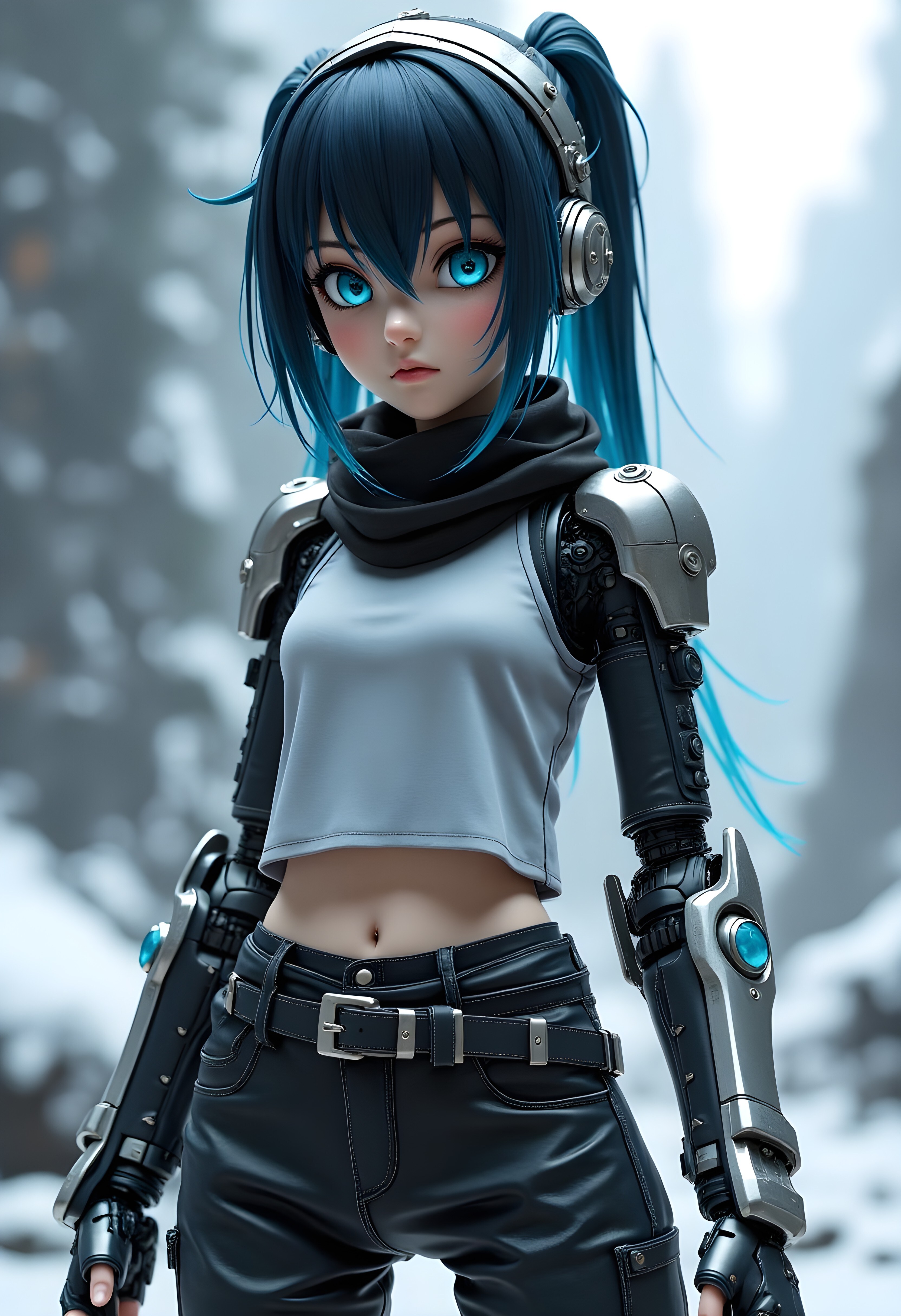 メカ娘3203号 | の人気AIイラスト・グラビア