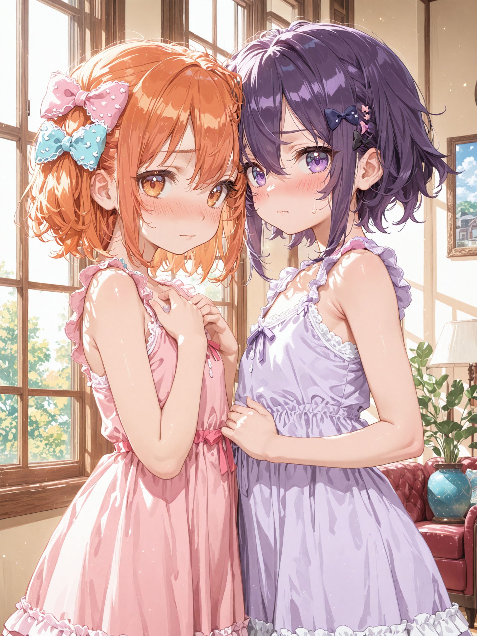 【誕生日FA】なつみちゃん（とアキラくん） | の人気AIイラスト・グラビア