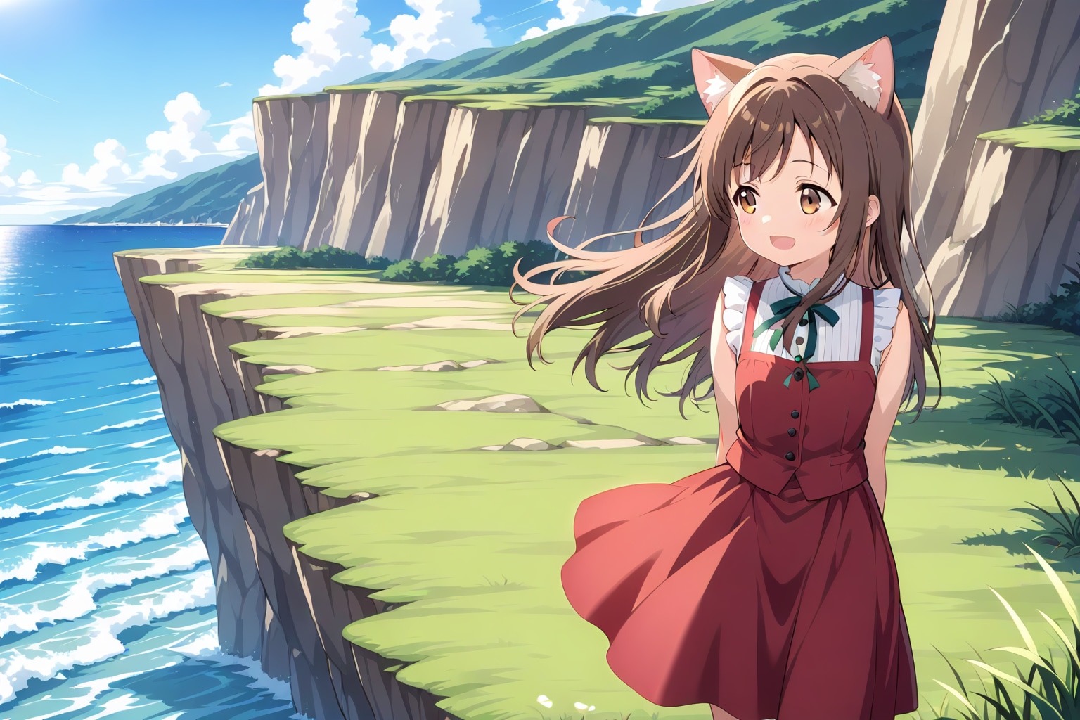 ネコ娘のちーちゃん🐈✨１５ | の人気AIイラスト・グラビア