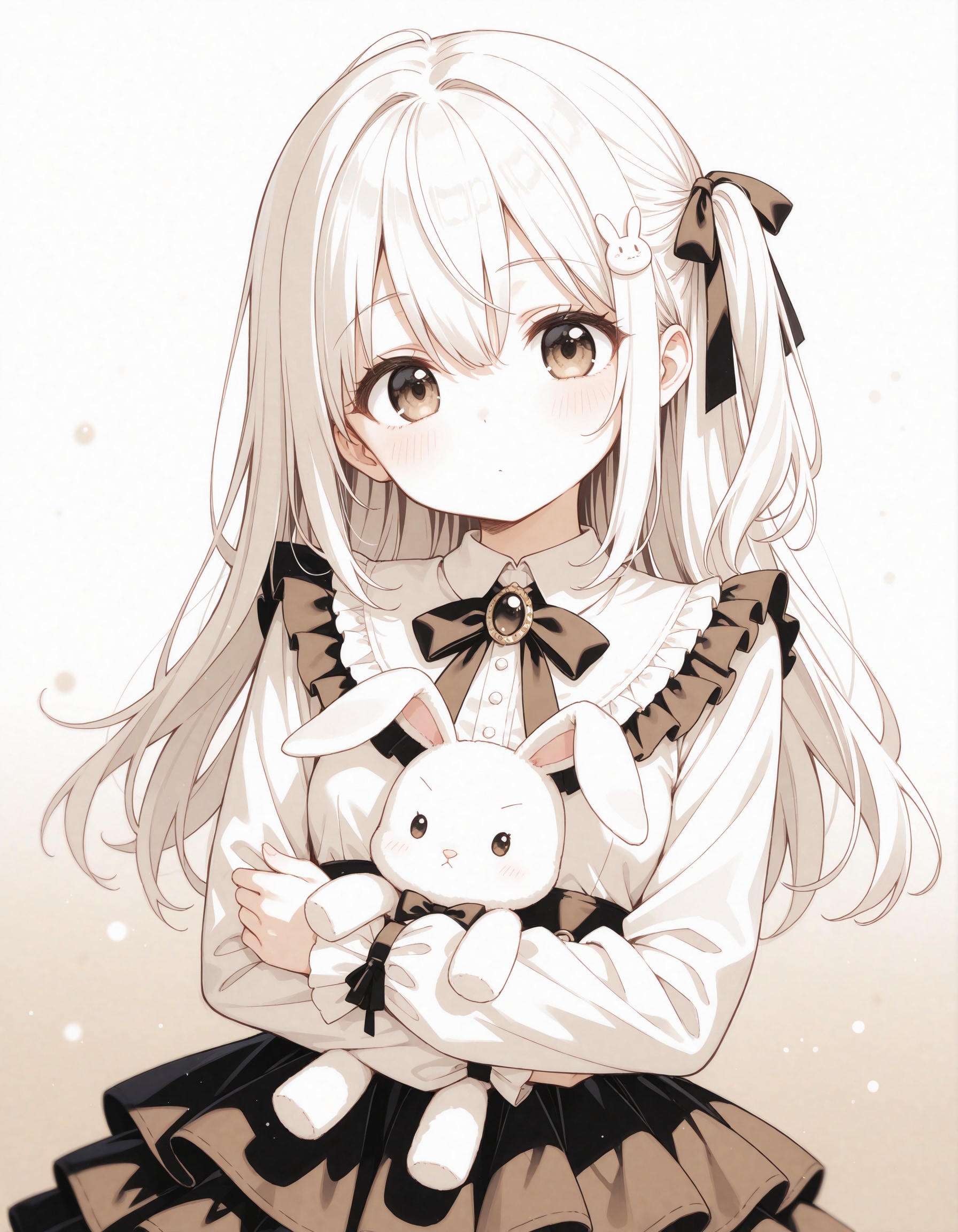 アンティーク調たれ目ちゃん | の人気AIイラスト・グラビア