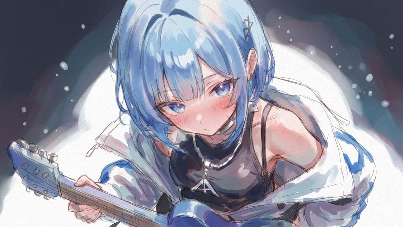 君も弾かない？デスクトップサイズ | の人気AIイラスト・グラビア