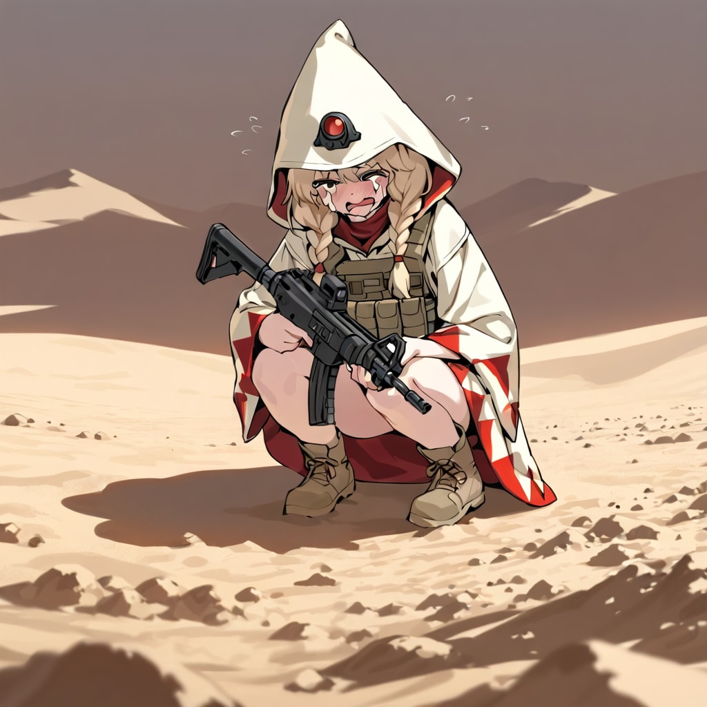 砂漠の傭兵の白魔道士