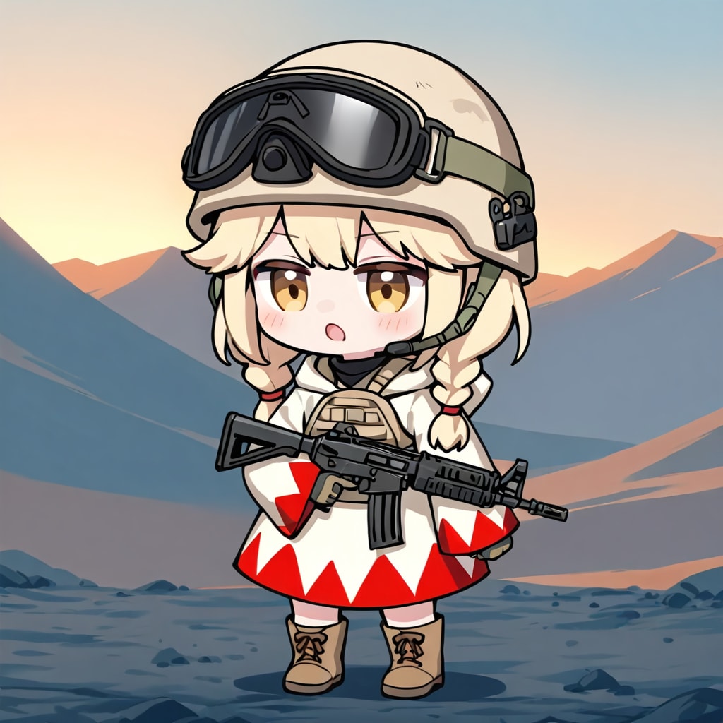 砂漠の傭兵の白魔道士