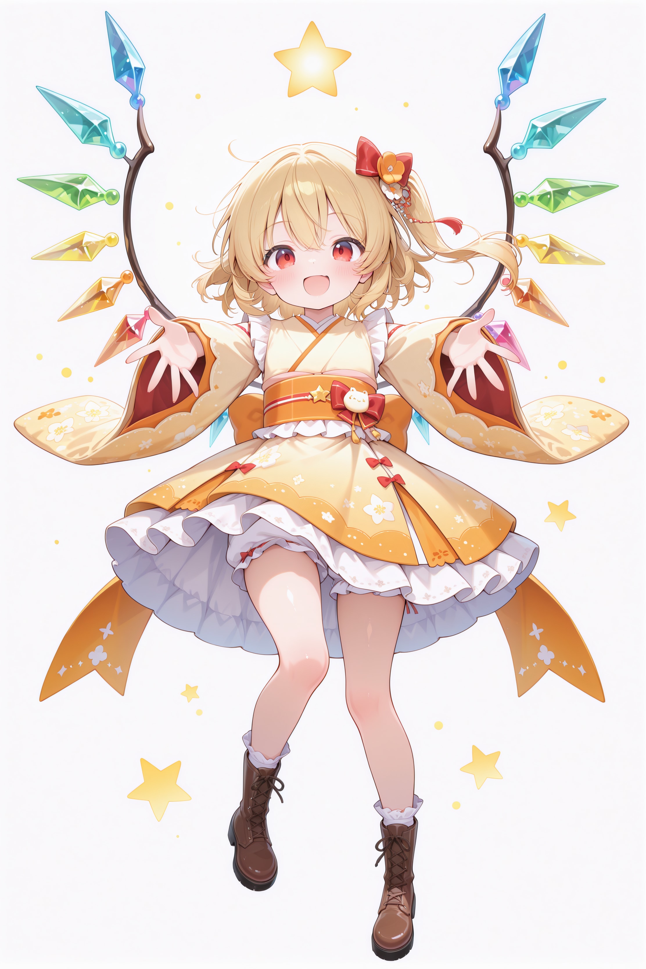 きらきら星の和装フラン | の人気AIイラスト・グラビア