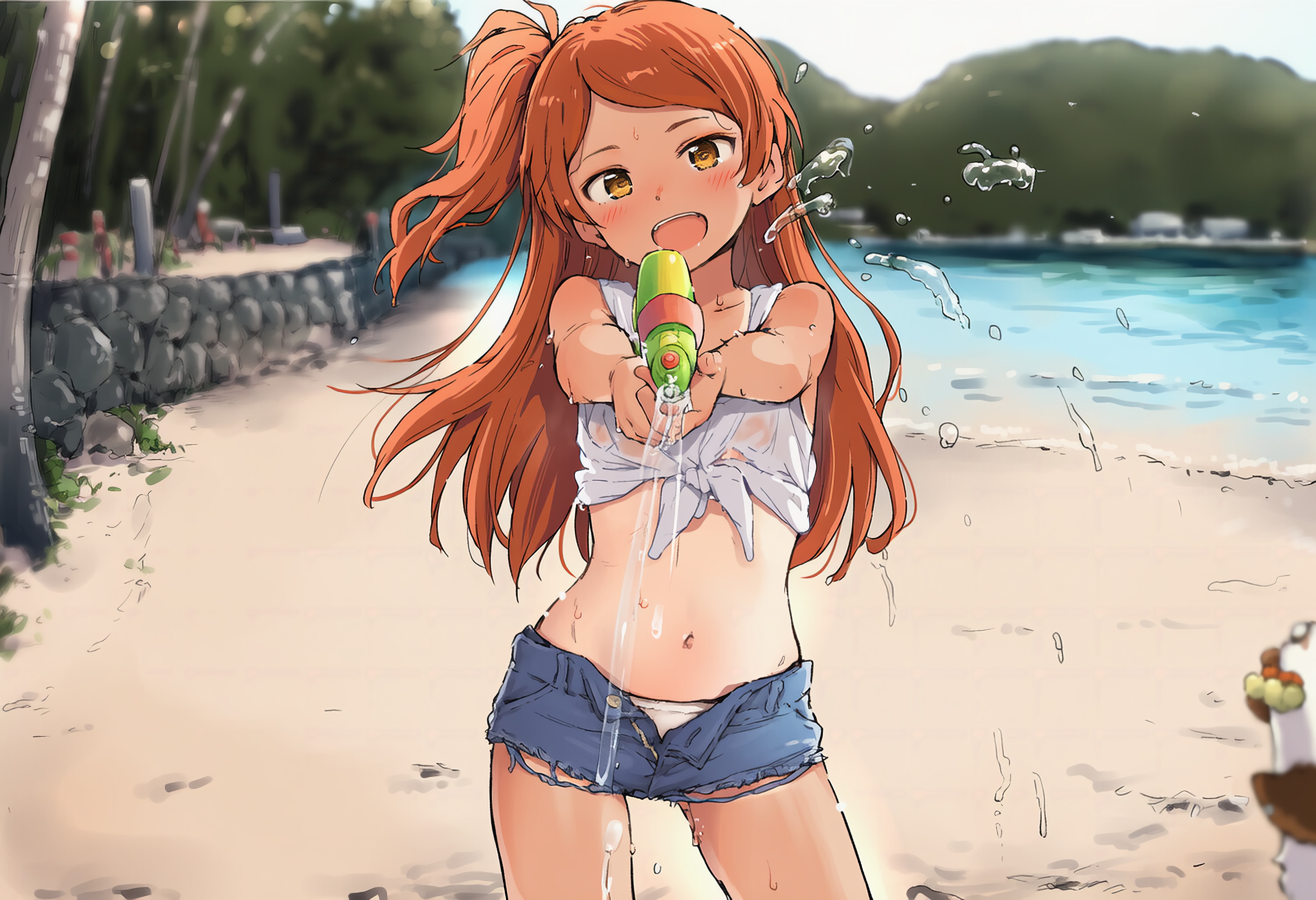 びしょ濡れに　なれ～～！