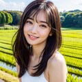 田んぼ系女子 2枚目