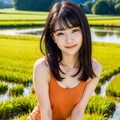 田んぼ系女子 5枚目