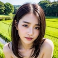 田んぼ系女子 3枚目
