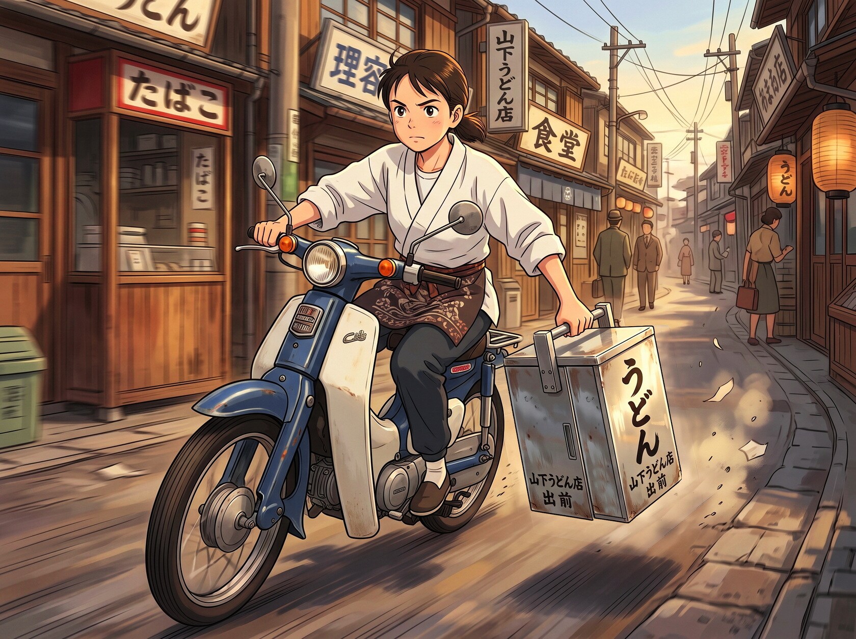 出前持ち | の人気AIイラスト・グラビア