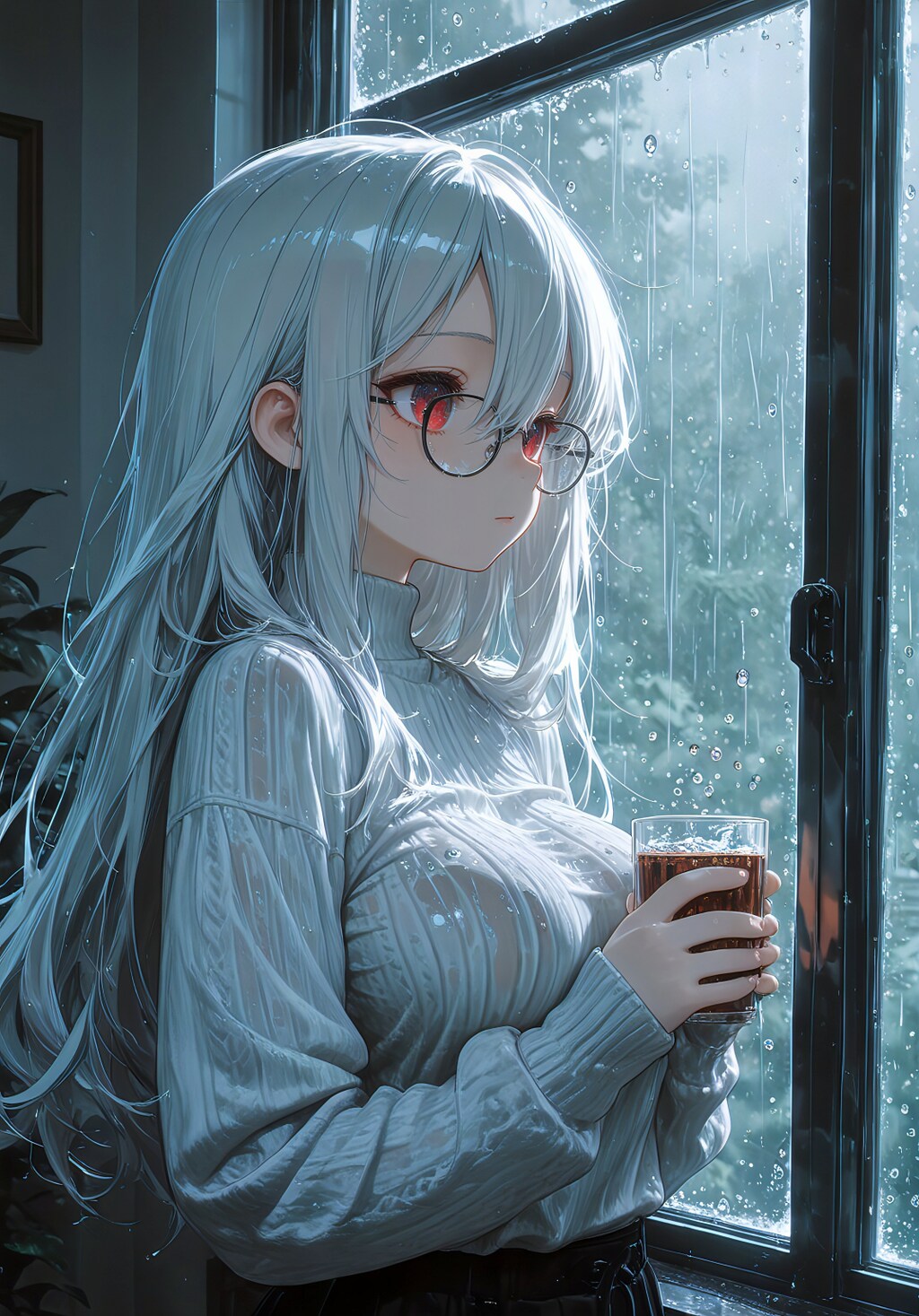 雨の日のまなざし