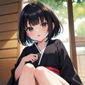 おかっぱ少女の足裏 3枚目