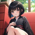 おかっぱ少女の足裏 5枚目