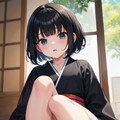 おかっぱ少女の足裏 4枚目