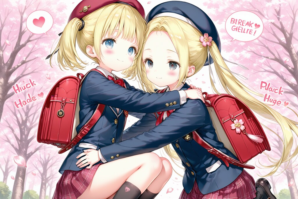 カヤちゃんとエマちゃん