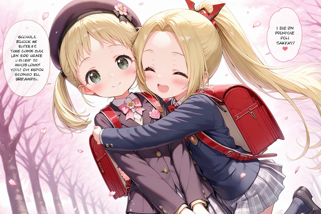 カヤちゃんとエマちゃん