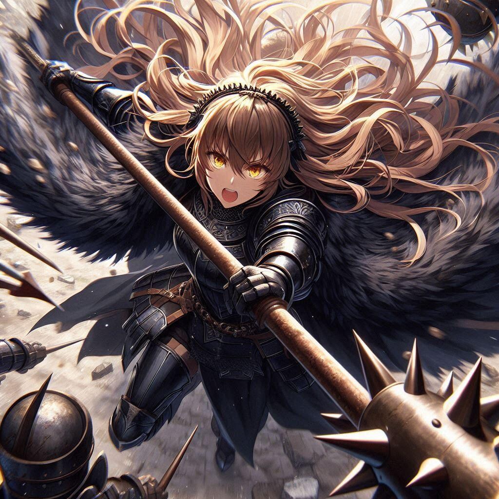 ブロンドの女騎士さん543