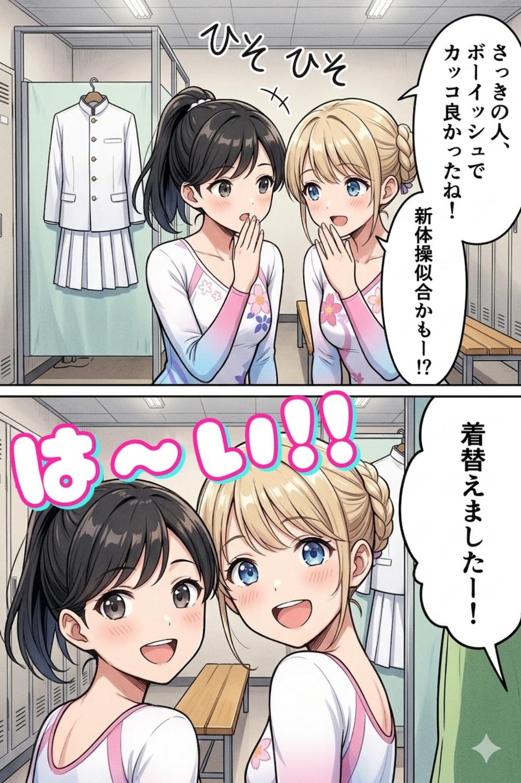 山川みどり、新体操部に入部!?