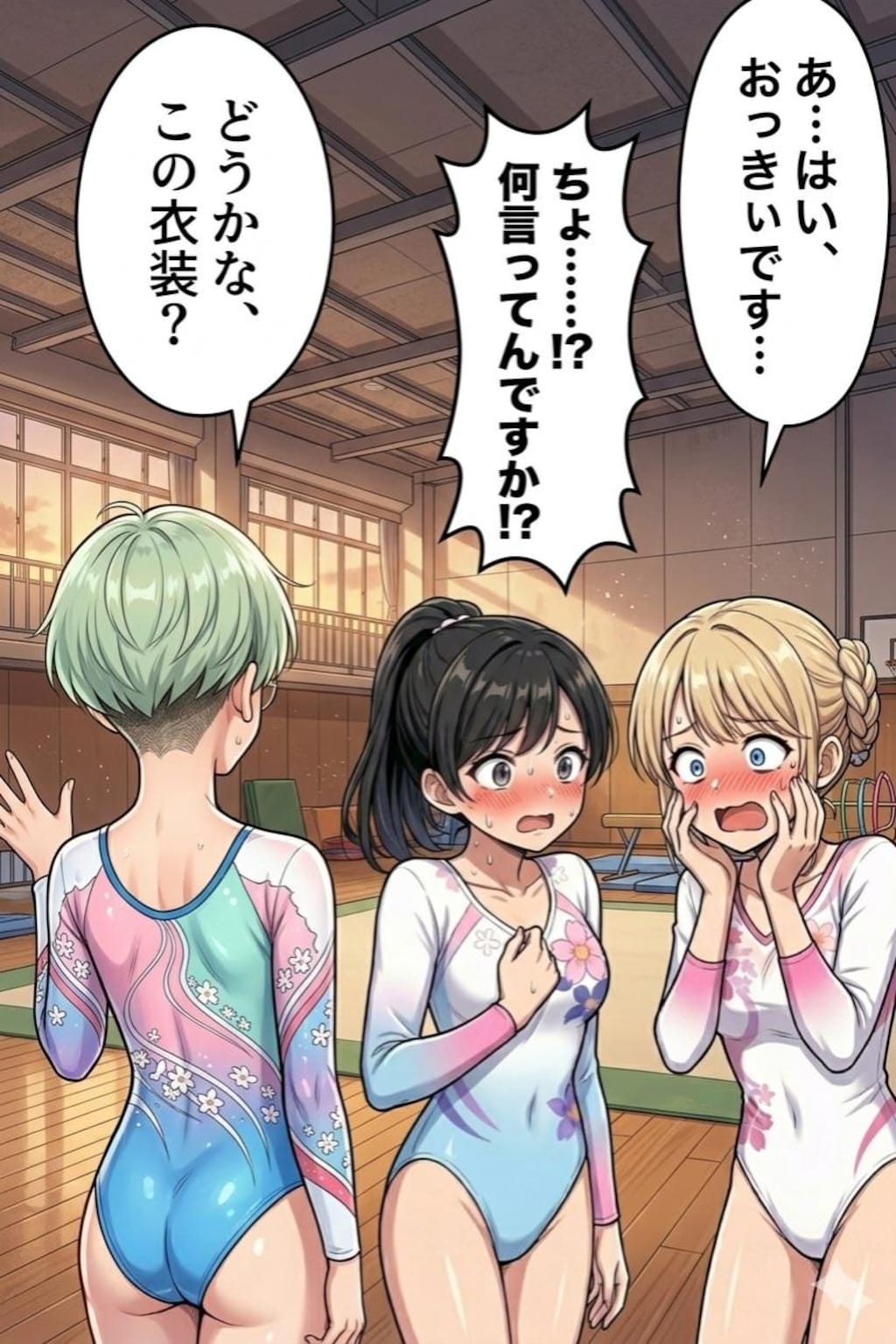 山川みどり、新体操部に入部!?