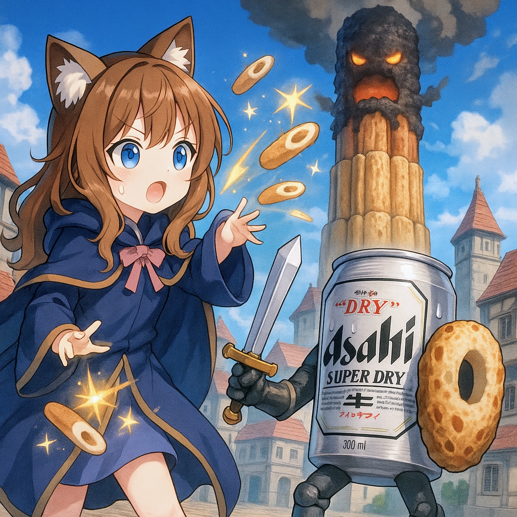 剣と魔法とちくわの世界の小さな女の子