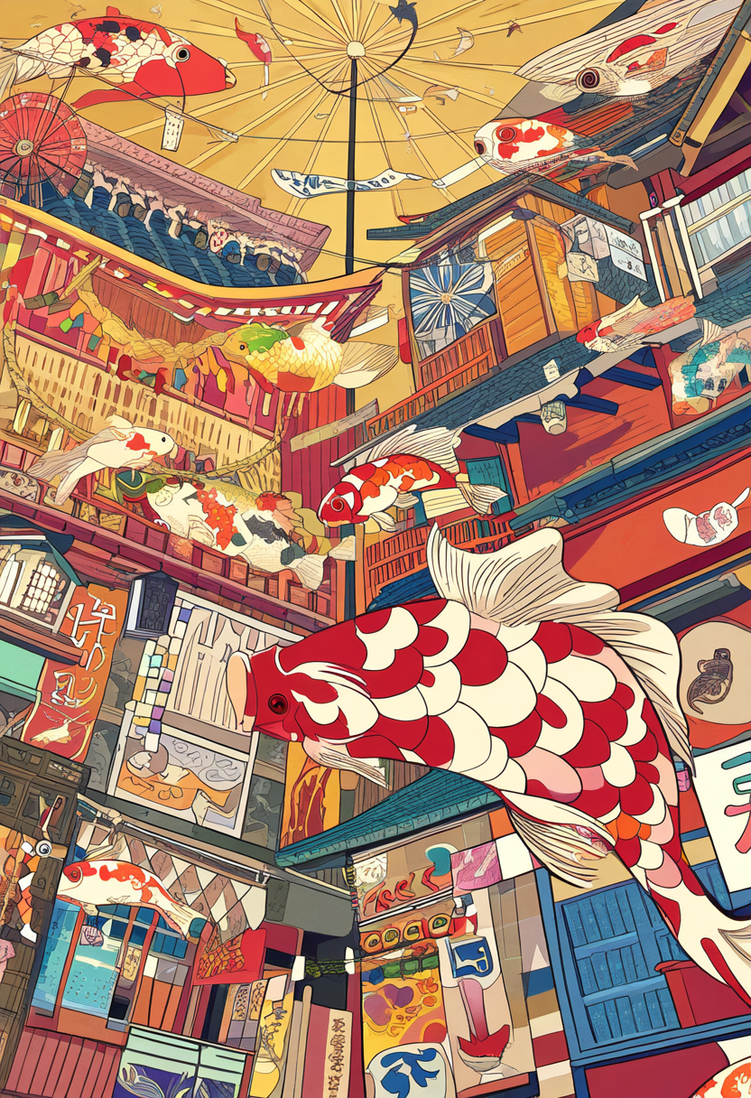 鯉の楽園
