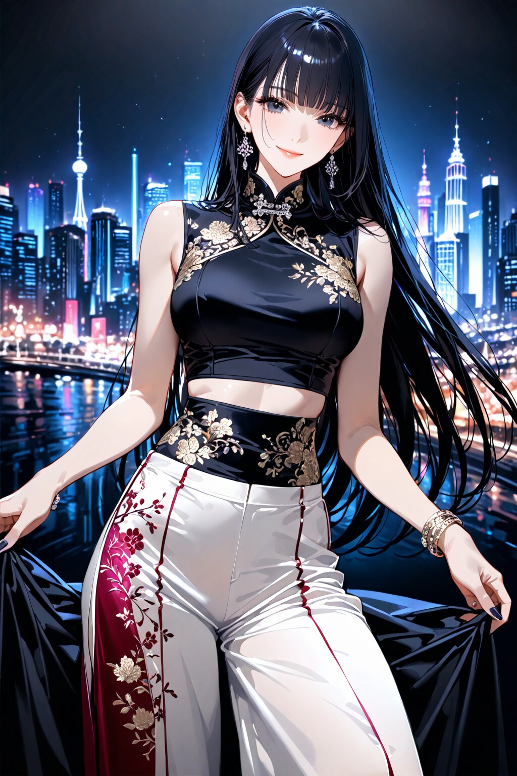 【Today's illustration】china dress⑦