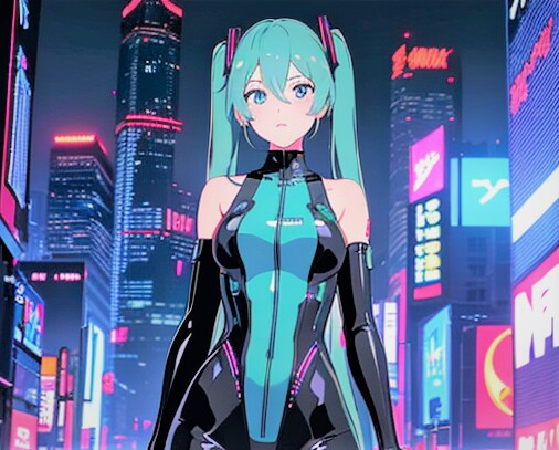 80年代？ぽいMIKU
