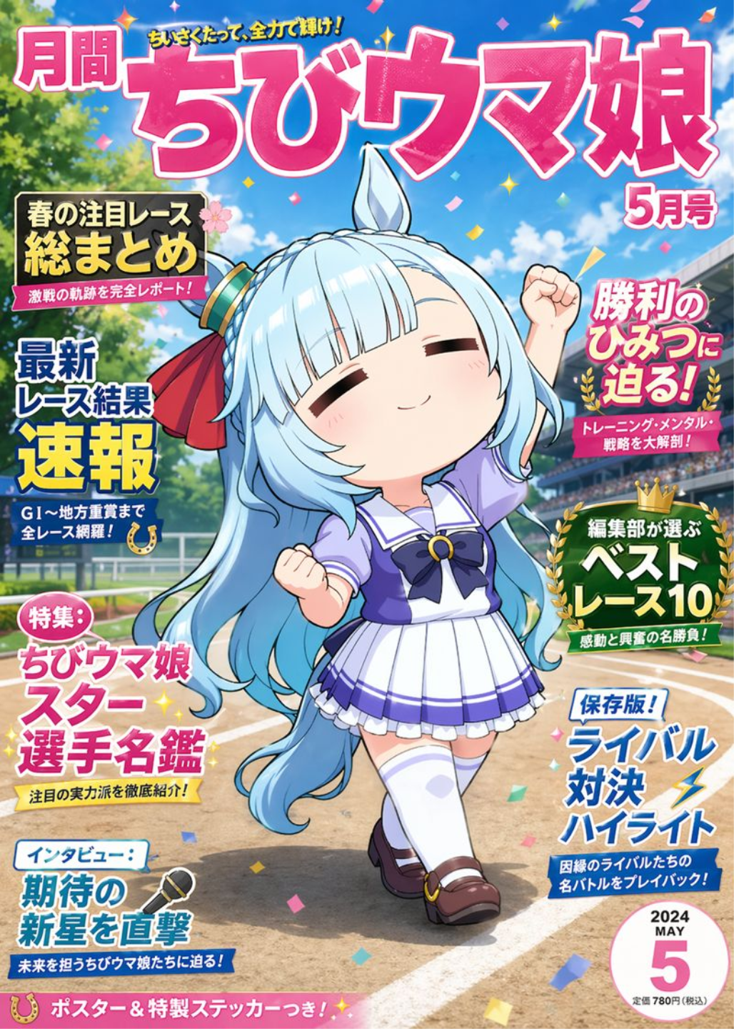 月間ちびウマ娘 | の人気AIイラスト・グラビア