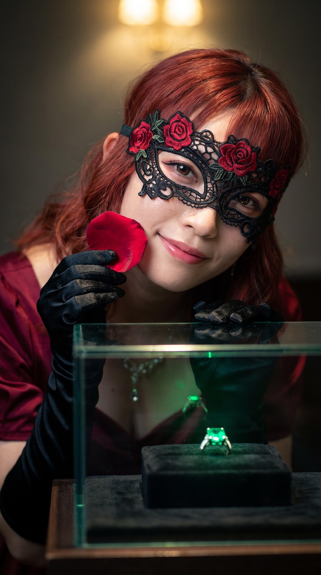 The Lady Behind the Mask