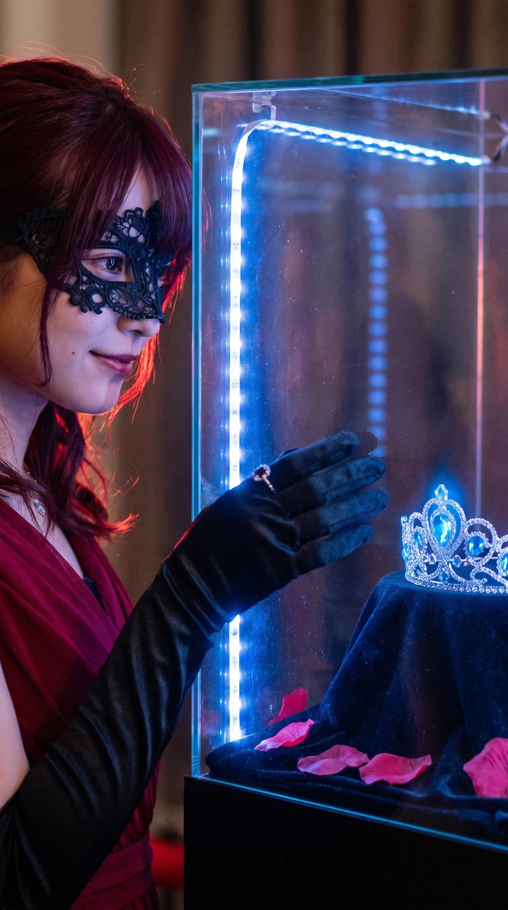 The Lady Behind the Mask
