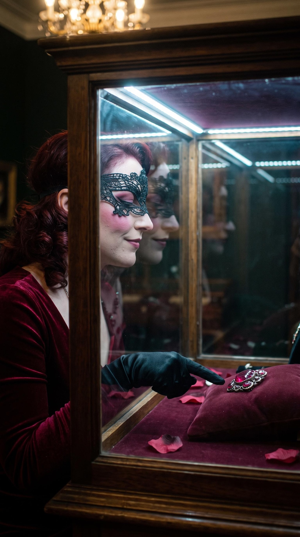 The Lady Behind the Mask