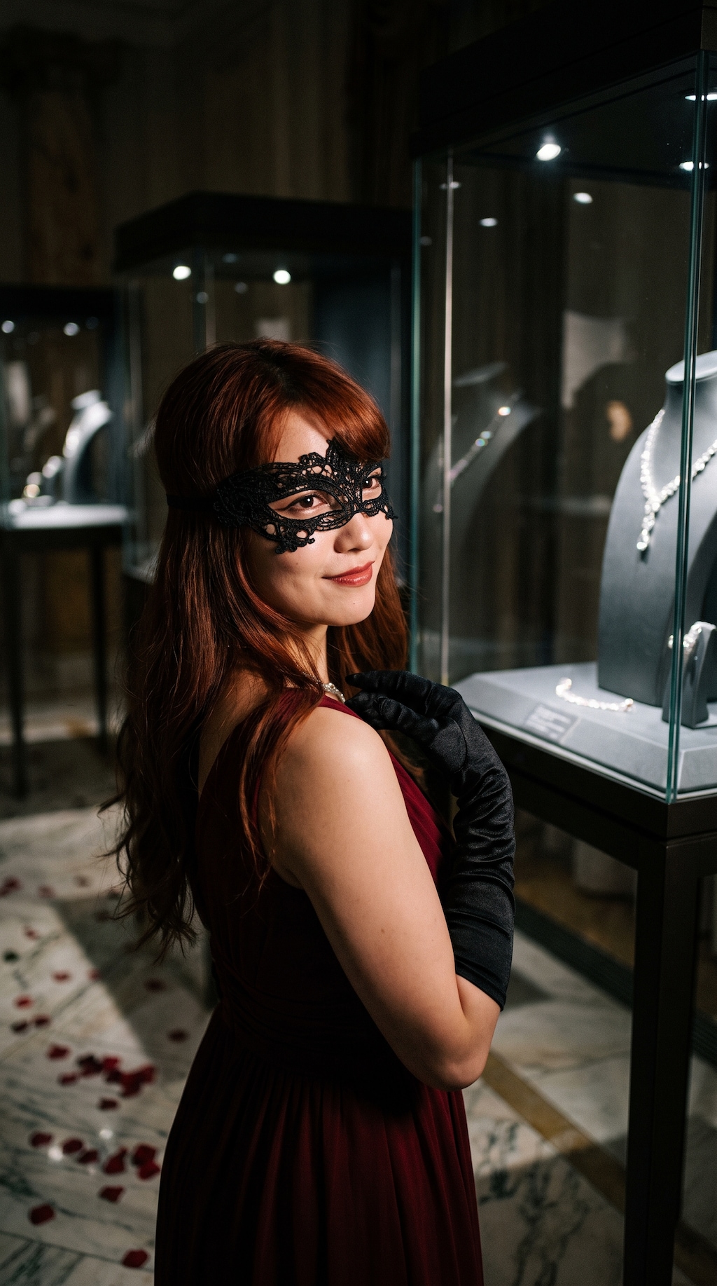 The Lady Behind the Mask
