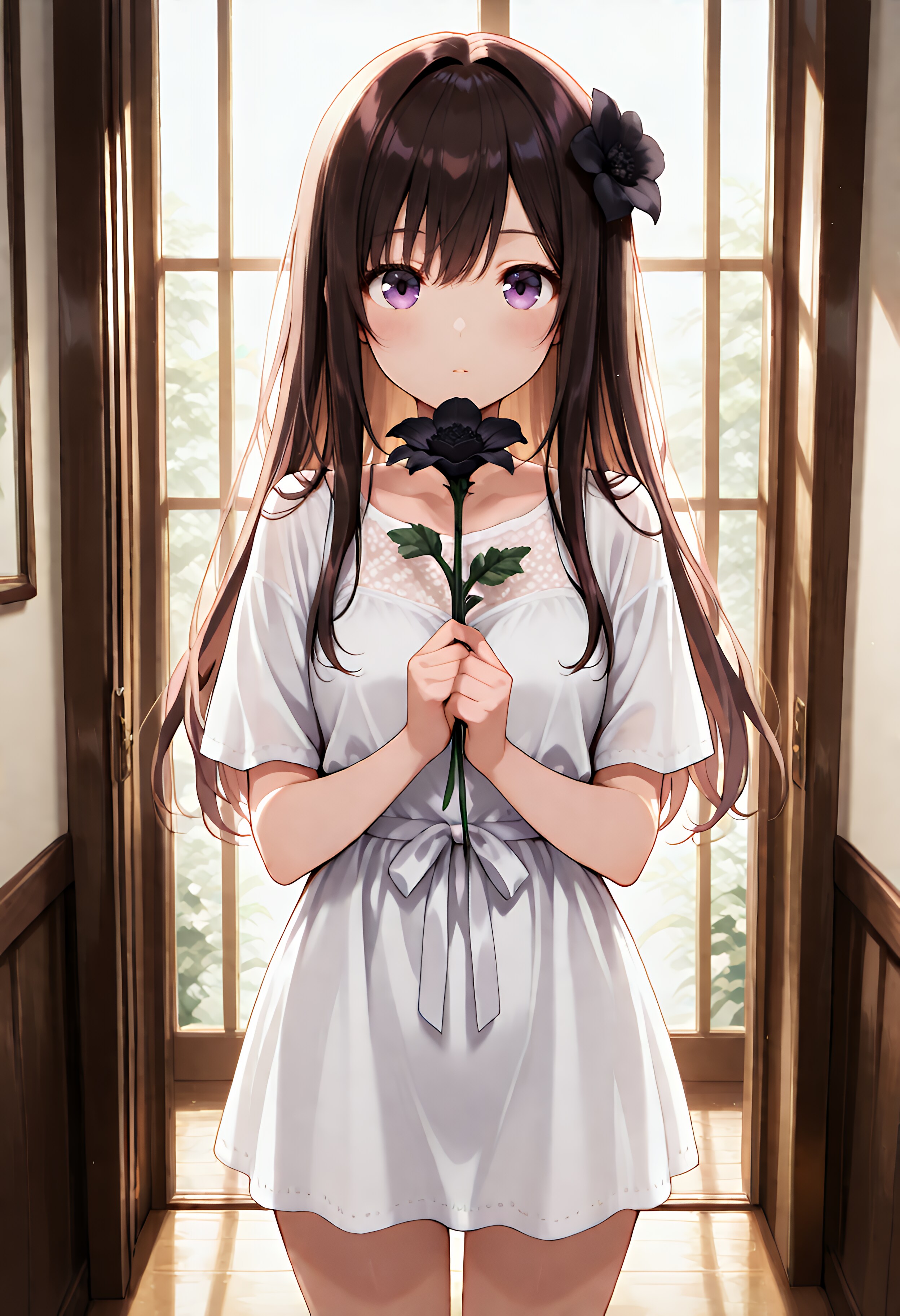 黒い花