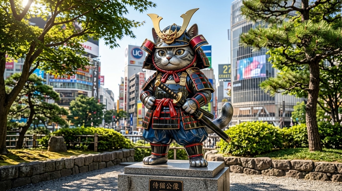 メタル猫侍 | の人気AIイラスト・グラビア