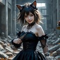 病み系ネコ 5枚目